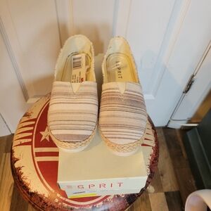 Esprit Women's Beige Espadrilles Brand New